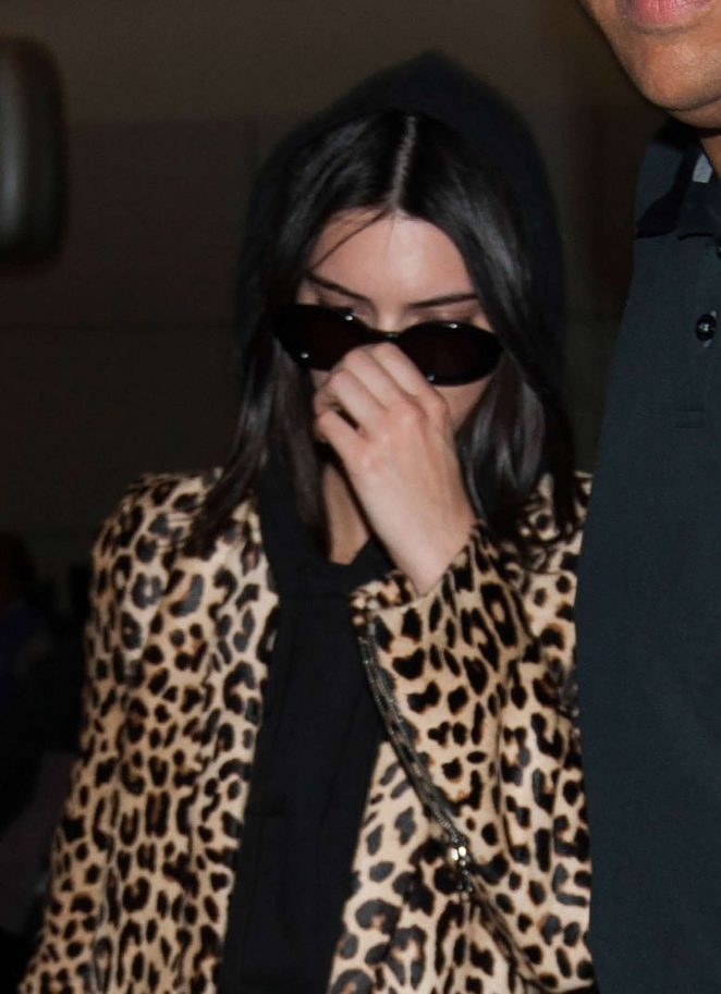 Kendall Jenner at LAX airport in Los Angeles