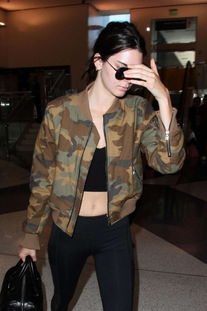 Kendall Jenner at Los Anegeles International Airport