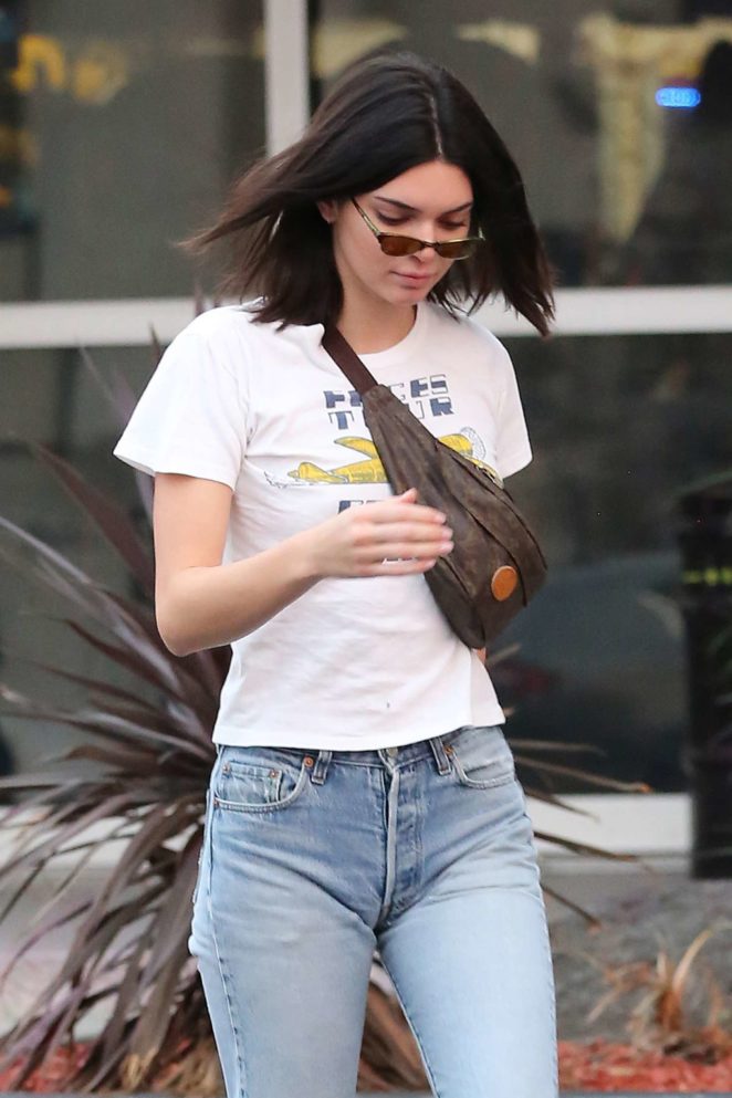 Kendall Jenner - Attends Mason Disick's 8th Birthday Party in LA