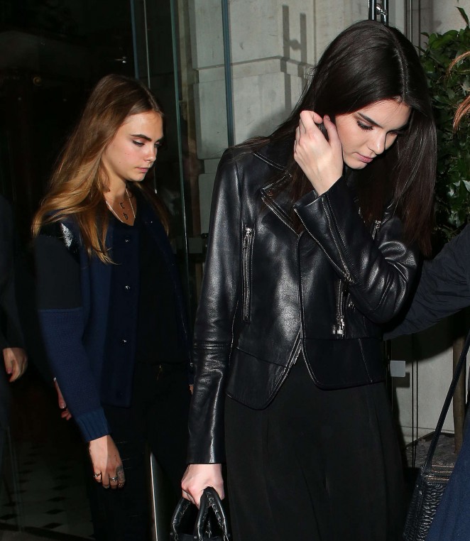 Kendall Jenner & Cara Delevingne - Out in London
