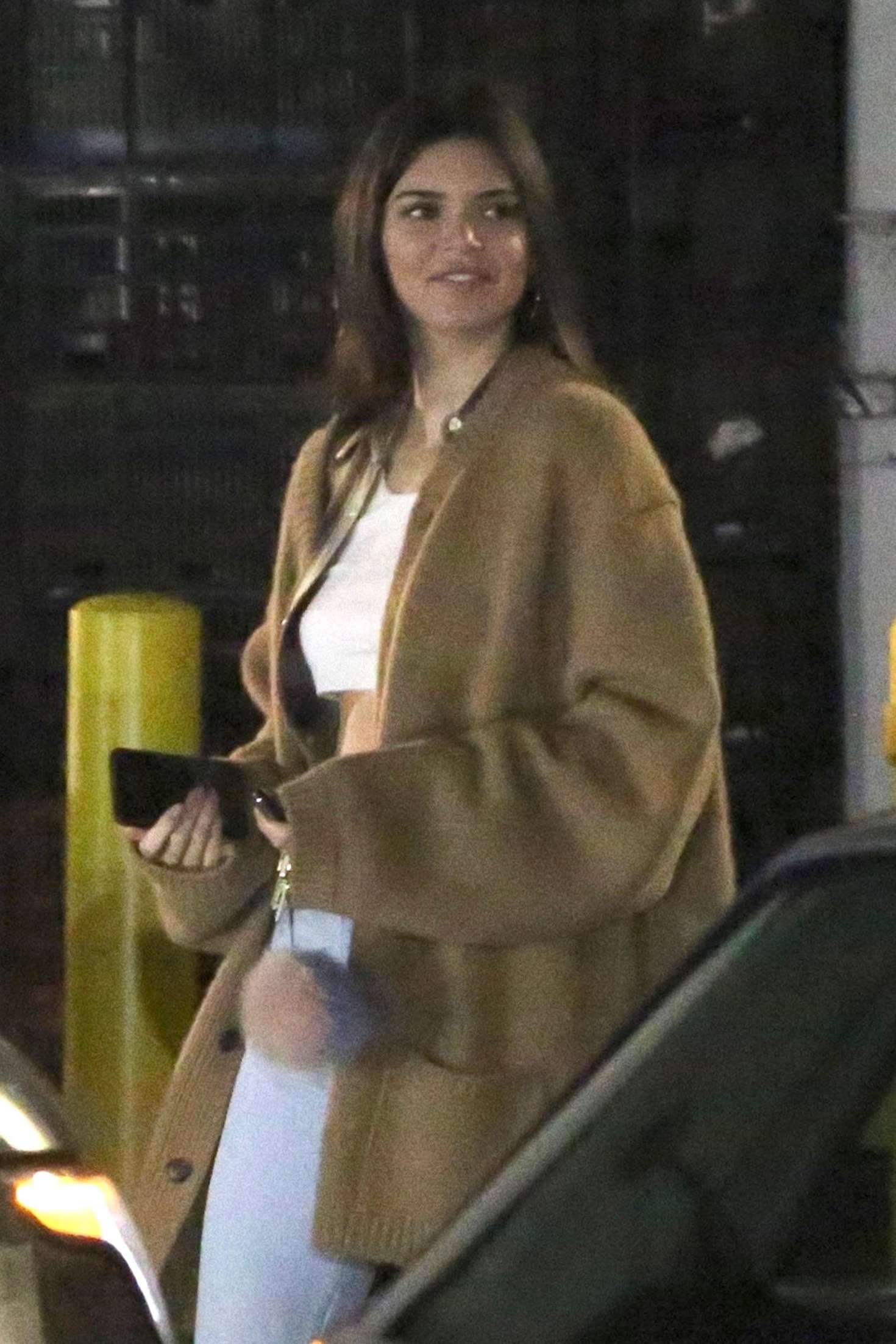 Kendall Jenner – Dines out with her friend DJ Daniel Chetrit in West ...