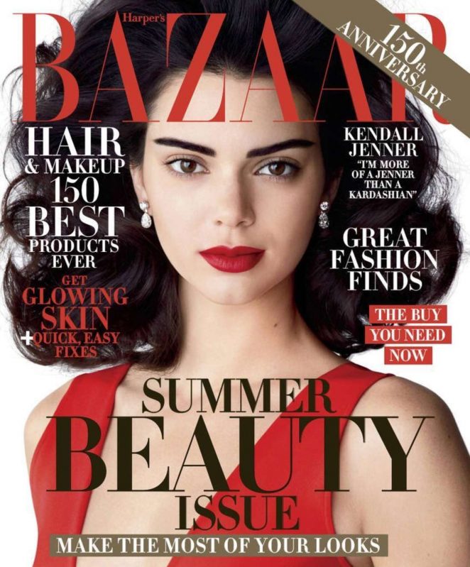 Kendall Jenner - Harper's Bazaar US Cover (May 2017)