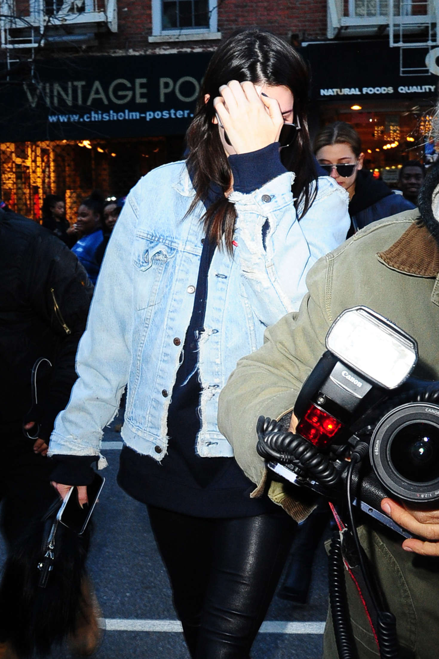 Kendall Jenner 2016 : Kendall Jenner in Jeans Jacket -09