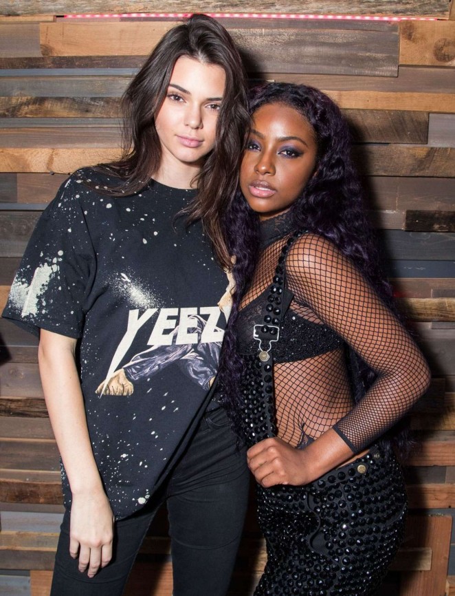 Kendall Jenner - Justine Skye Emotionally Unavailable Album Release Party in West Hollywood