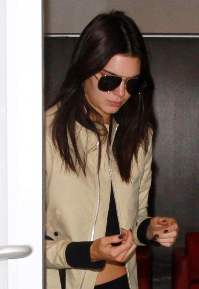 Kendall Jenner - LAX airport in LA
