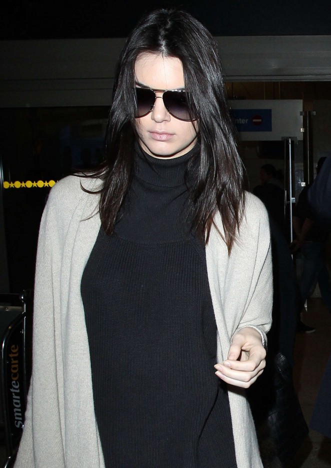 Kendall Jenner - LAX airport in LA