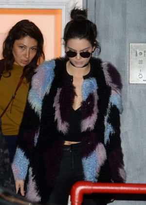 Kendall Jenner - Leaves a Photoshoot in London
