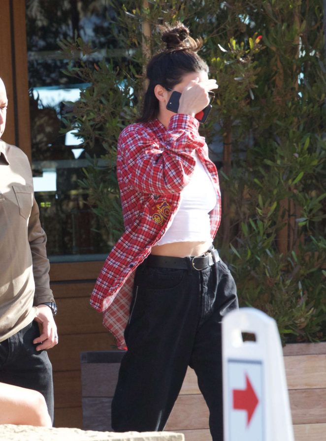 Kendall Jenner Leaves Soho House in LA