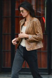 Kendall Jenner - Leaves The Bowery Hotel in New York