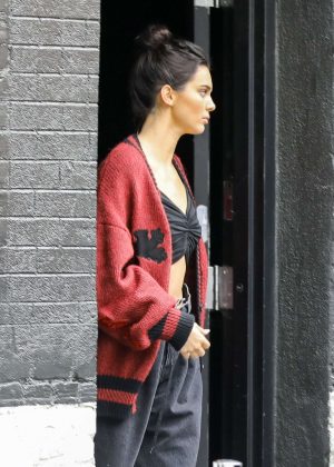 Kendall Jenner - Leaving a KUWTK filming in Los Angeles