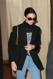 Kendall Jenner - leaving her hotel in NYC