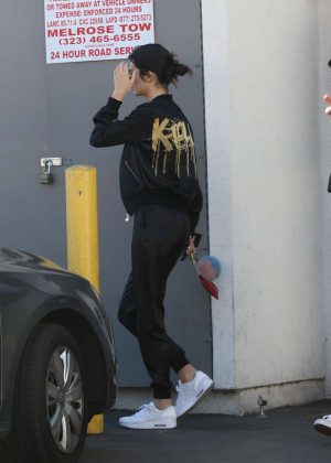 Kendall Jenner - Leaving Jon and Vinny's Restaurant in LA