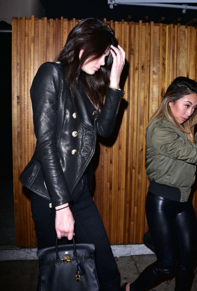 Kendall Jenner - Leaving Nice Guy in West Hollywood