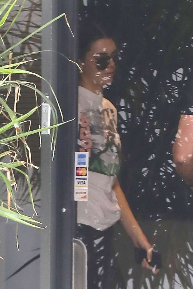 Kendall Jenner Leaving the family studio in LA