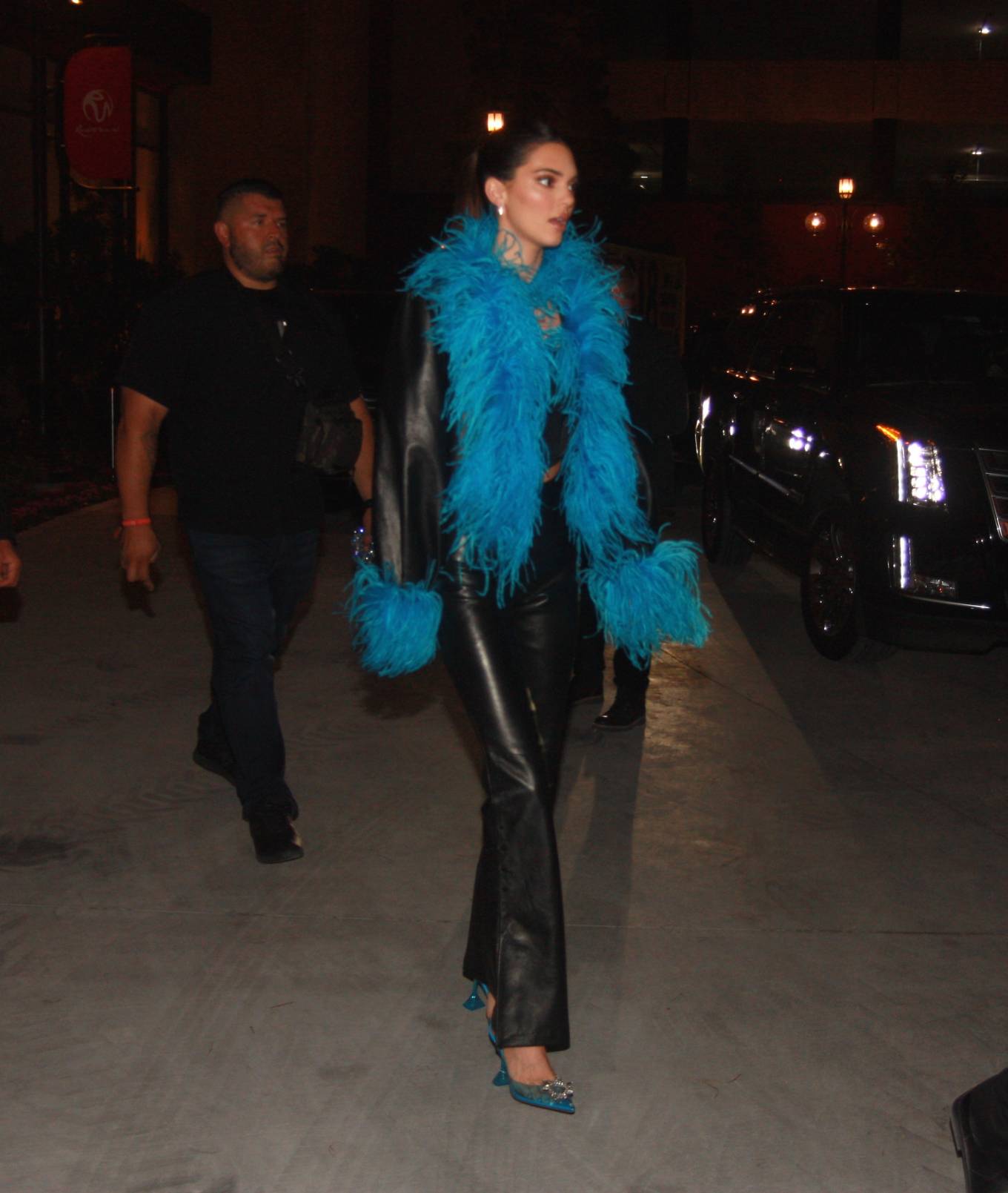 Kendall Jenner 2021 : Kendall Jenner – night out in Las Vegas-03