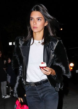 Kendall Jenner night out in New York