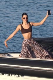 Kendall Jenner - On a boat in Mykonos
