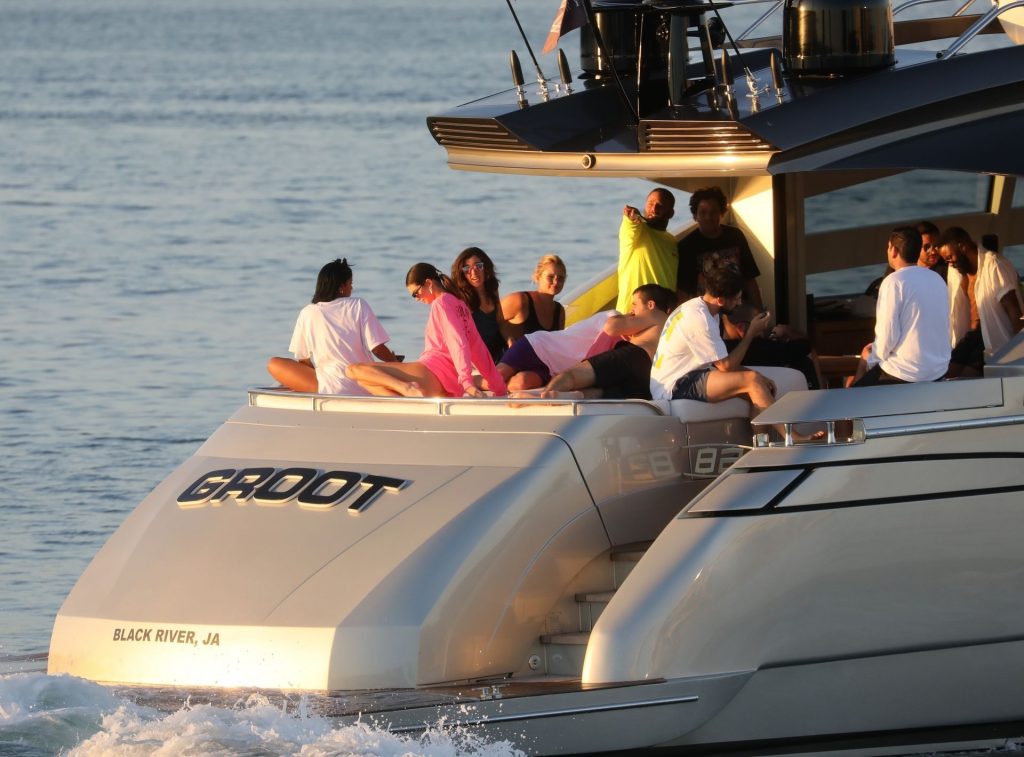 Kendall Jenner - On David Grutmans yacht in Miami-22 | GotCeleb