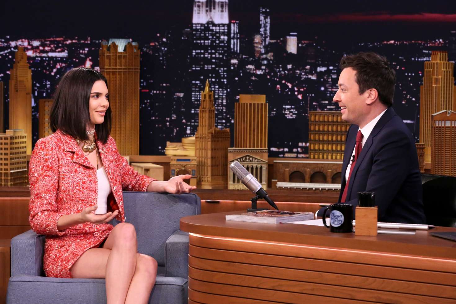 Kendall Jenner 2017 : Kendall Jenner on The Tonight Show Starring Jimmy Fal...
