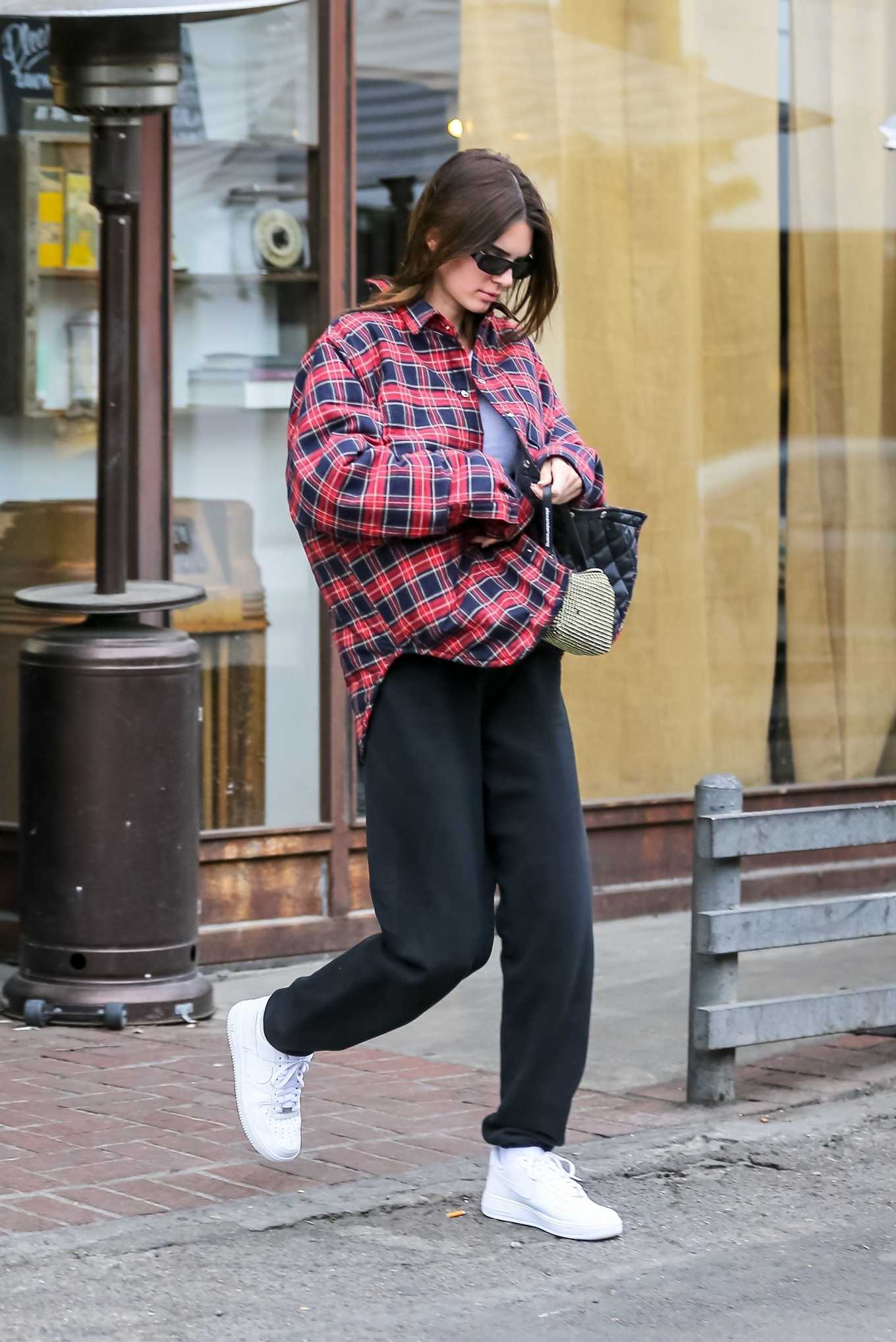 Kendall Jenner â€“ Out for a coffee at Alfred Coffee in West Hollywood
