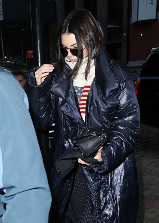 Kendall Jenner out in New York City