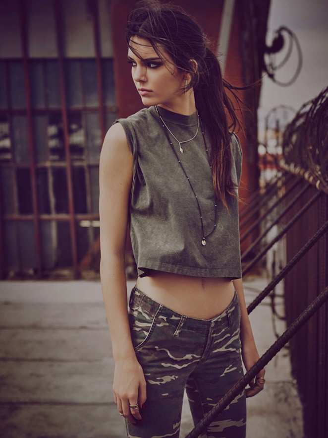 Kendall Jenner - Penshoppe Urban Rebels Photoshoot 2015