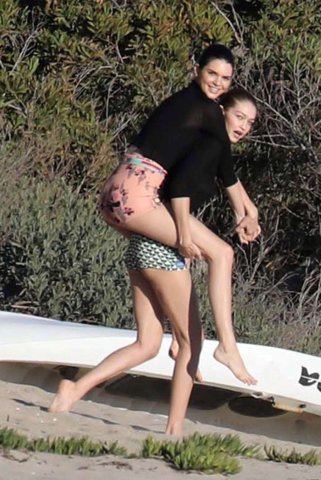 Kendall Jenner - Photoshoot in Malibu