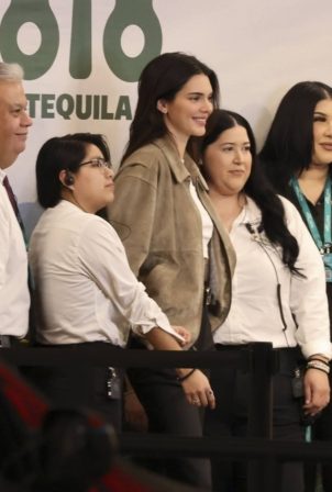 Kendall Jenner - Pictured at her 818 tequila meet and greet in Glendale