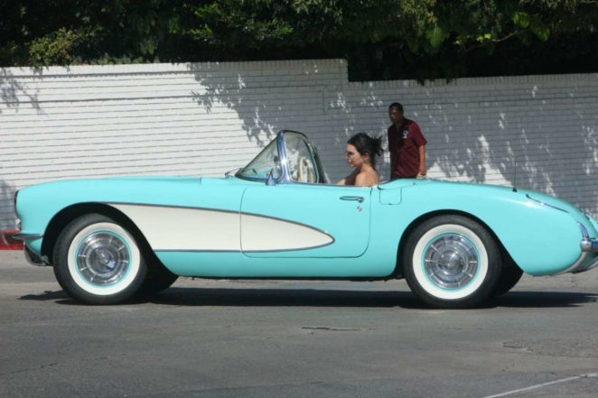 Kendall Jenner - Ride $100K Vintage Chevrolet in Beverly Hills