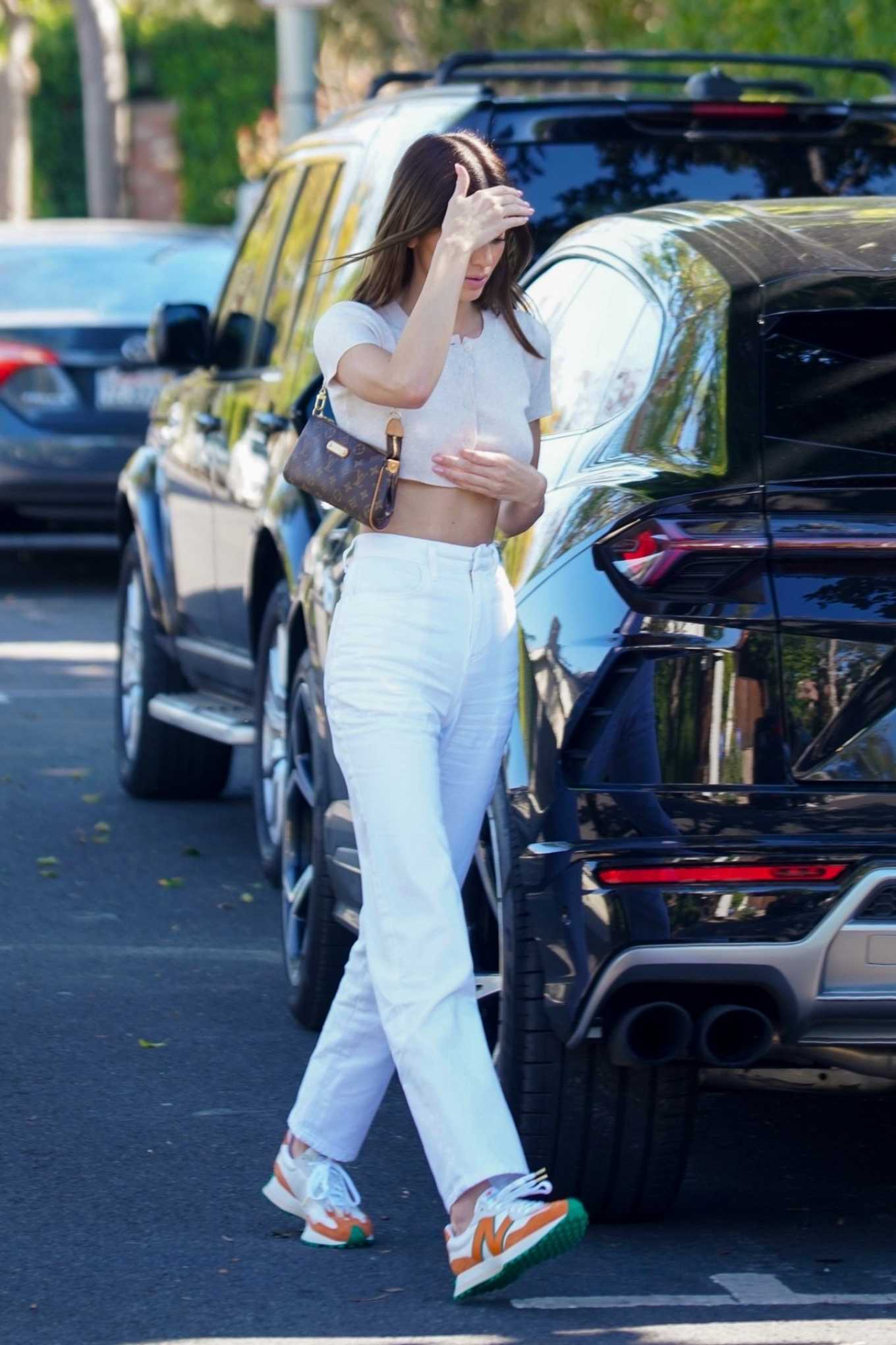 Kendall Jenner running errands in West Hollywood