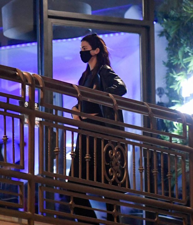 Kendall Jenner - Seen at Sushi Park