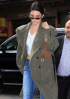 Kendall Jenner - Seen out in NYC
