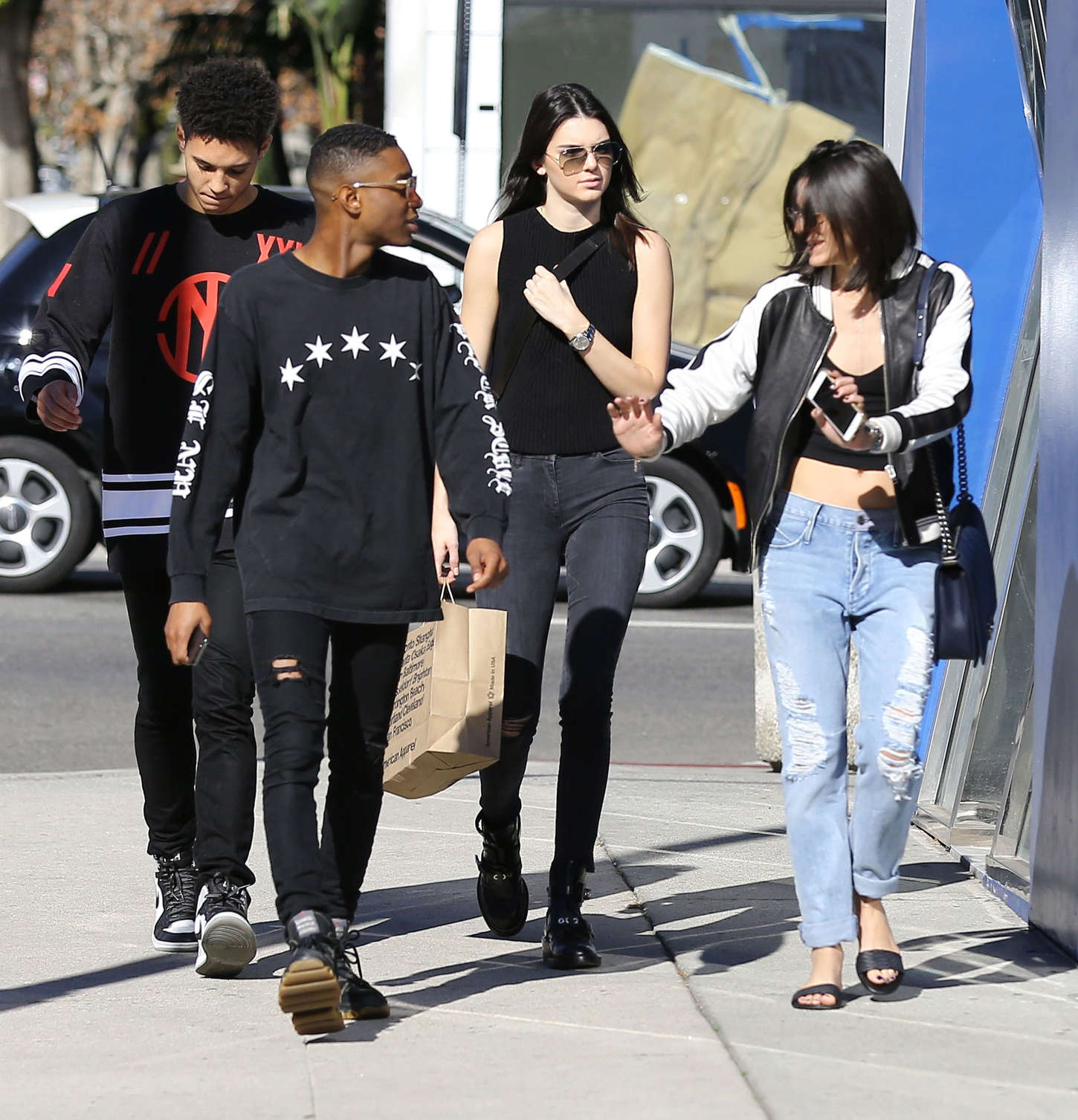 Kendall Jenner in Tight Ripped Jeans -35 | GotCeleb