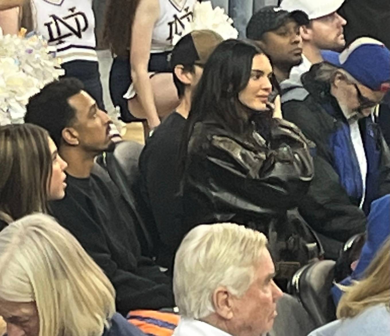 Kendall Jenner - Spotted at basketball game at UCLA's Pauley Pavilion in Los Angeles
