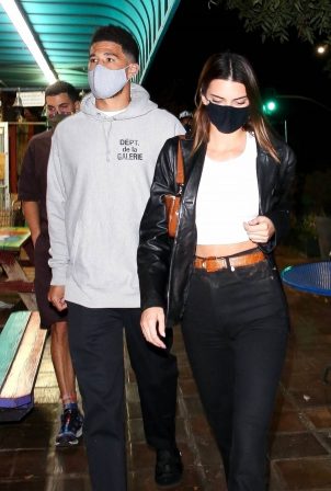 Kendall Jenner - spotted on a date night out in West Hollywood