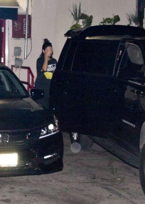 Kendall Jenner with Blake Griffin at Craig's in West Hollywood
