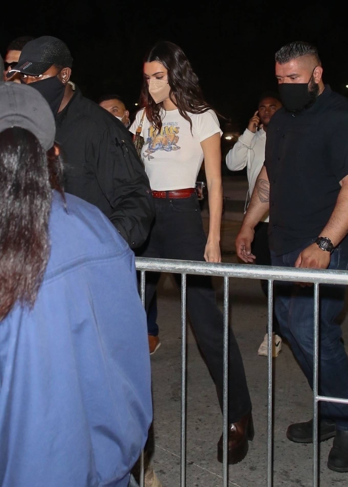Kendall Jenner 2022 : Kendall Jenner – With Devin Bookerseen after the Super Bowl LVI at SoFi Stadium in Inglewood-05