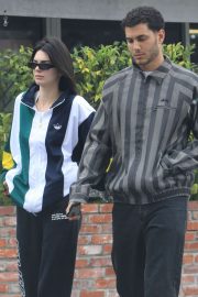 Kendall Jenner with Fai Khadra out in Bel-Air
