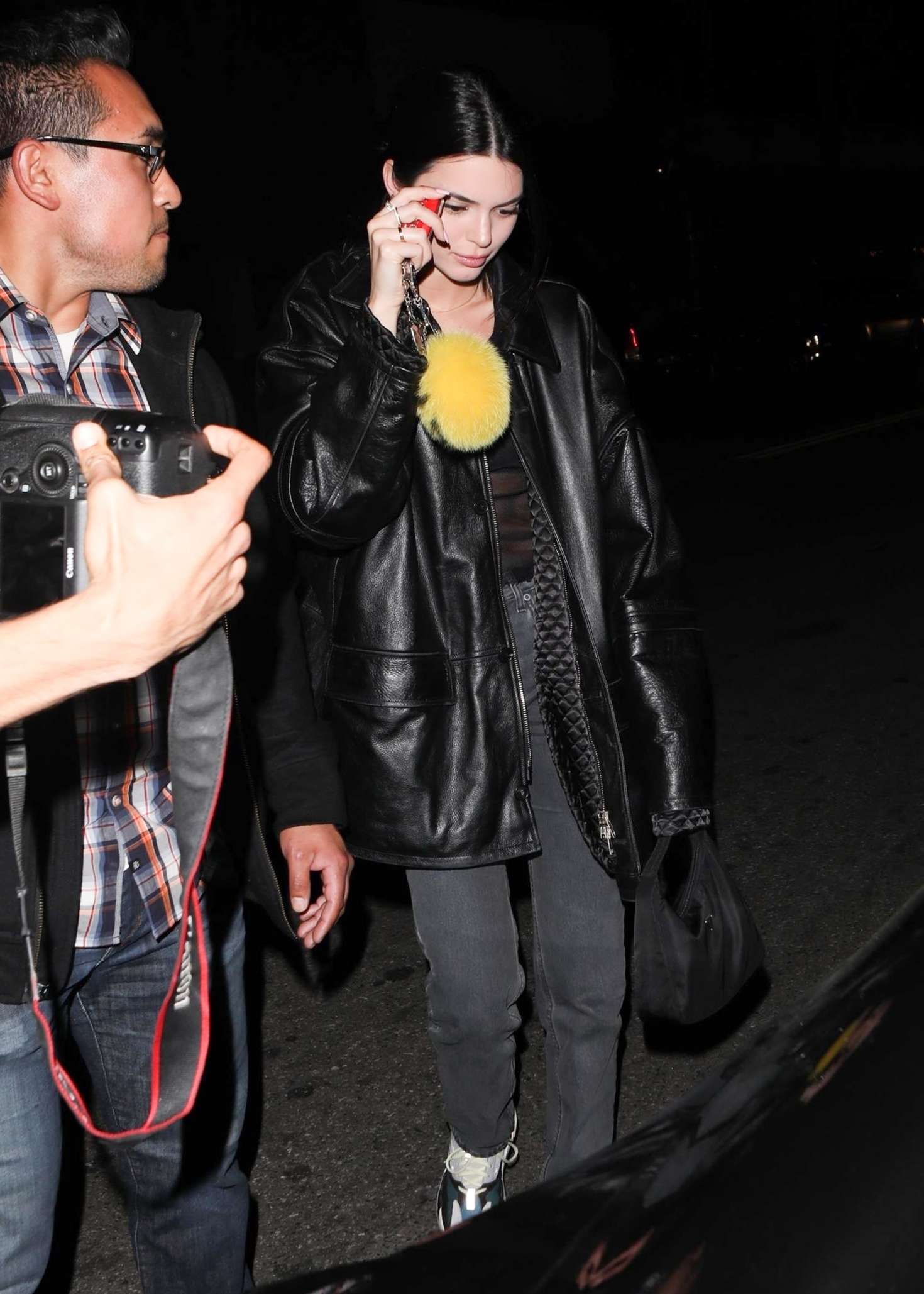 Kendall Jenner with friends out in Beverly Hills -09 | GotCeleb