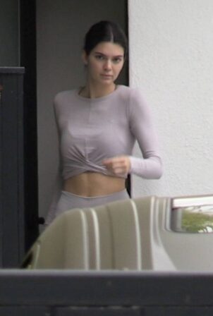 Kendall Jenner - With Hailey Bieber out in West Hollywood