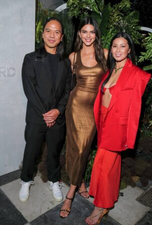 Kendall Jenner - With Will Welch Host GQ x FWRD Party