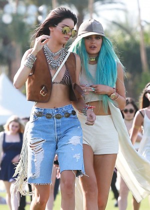 Kendall & Kylie Jenner - Coachella Music Festival Day 1 in Indio