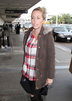 Kendra Wilkinson at LAX Airport in Los Angeles