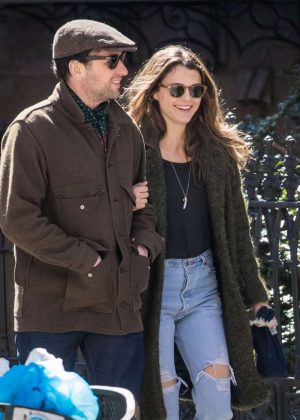 Keri Russell and Matthew Rhys out in Brooklyn