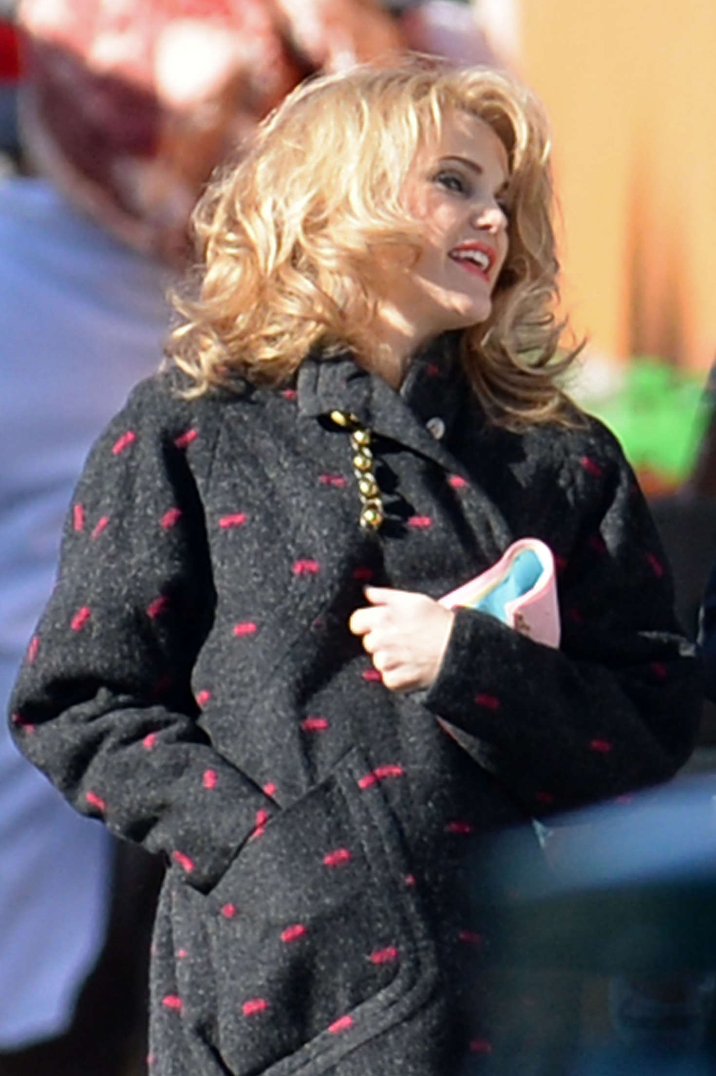 Keri Russell - Filming 'The Americans' in New York