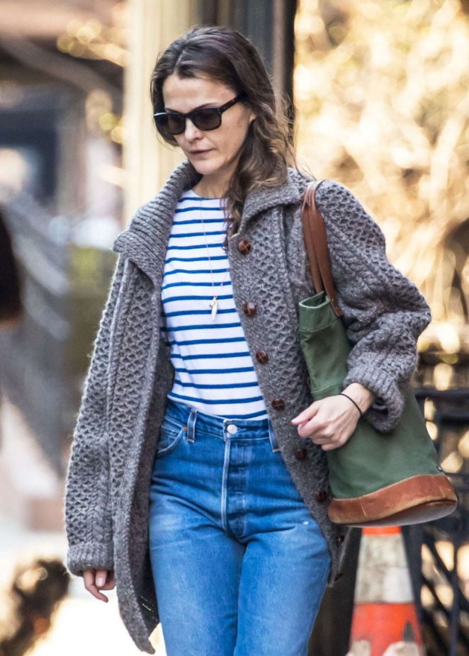 Keri Russell in Jeans Out in New York