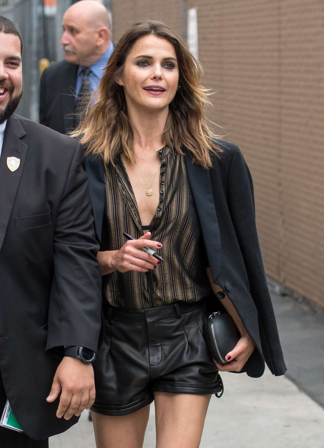 Keri Russell - Looks stunning while arrives to Jimmy Kimmel Live in LA ...