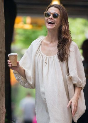 Keri Russell out and about in New York City