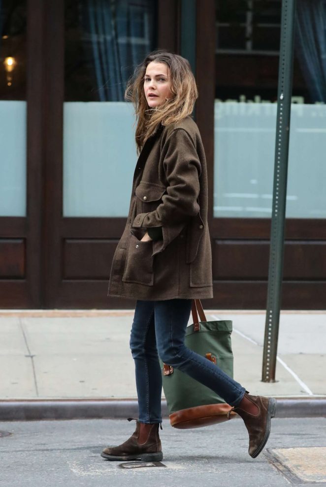 Keri Russell Out And About in Tribeca