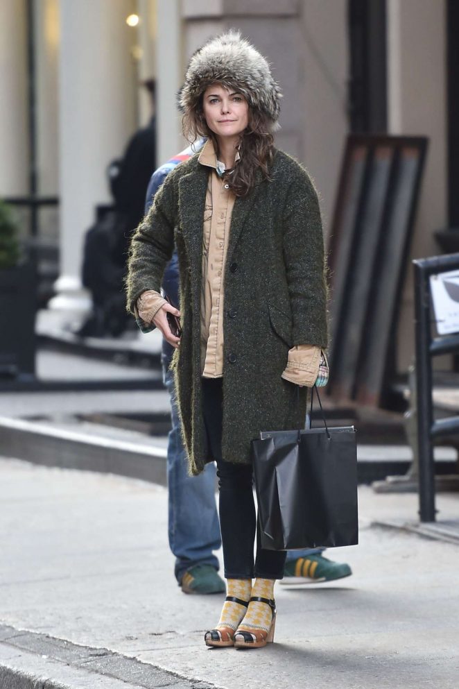 Keri Russell Out for Shopping in NYC